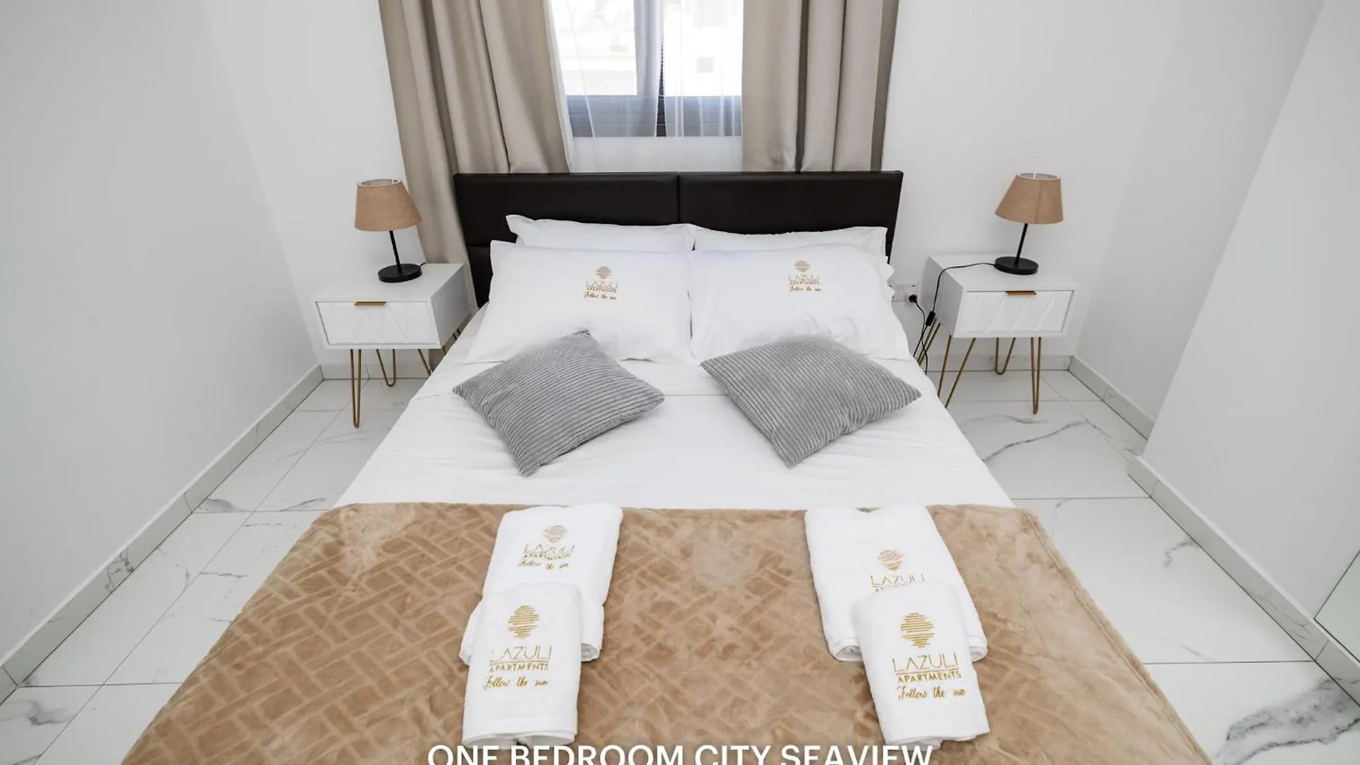 Lazuli Seaview Apartments 2Bdr Ларнака Кипр